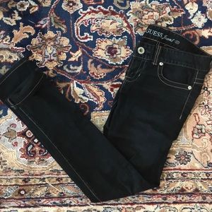 Guess Straight-Leg Black Jeans